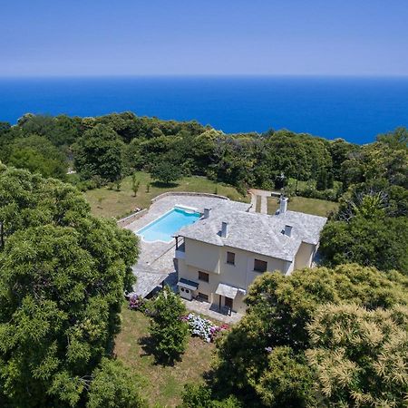 Luxury Villa With Pool In Tsagarada Exteriér fotografie
