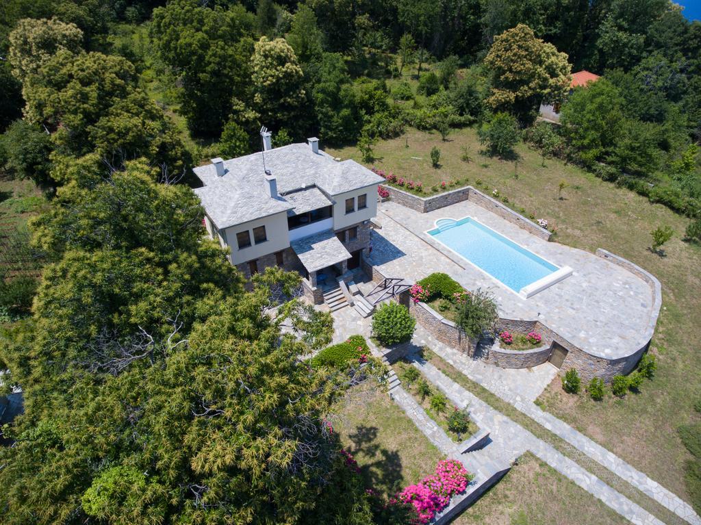Luxury Villa With Pool In Tsagarada Exteriér fotografie